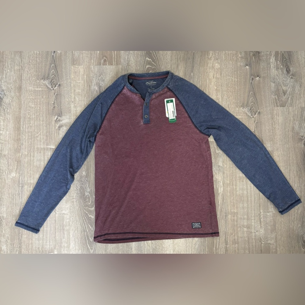 An Original Flag & Anthem Dry Goods Supply Men’s Medium Long Sleeve Shirt NWT